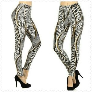 Brand new abstract print leggings